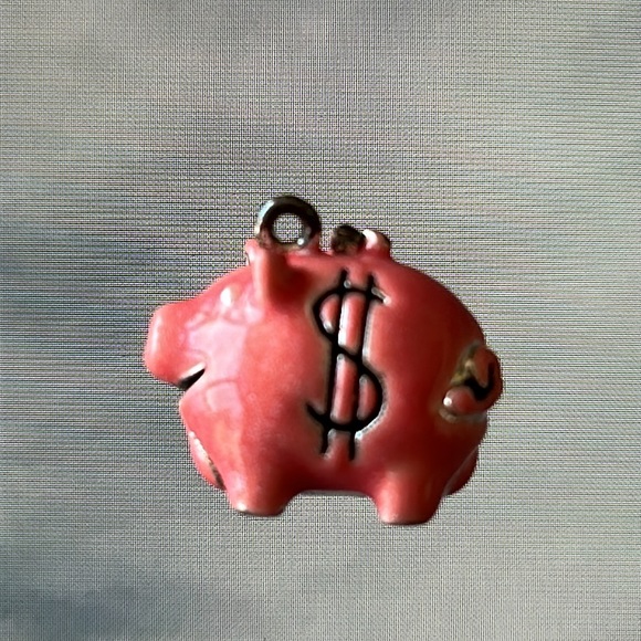 Piggy bank Charm- Opens with a surprise! - Picture 3 of 15